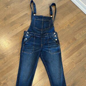 True Religion Womens Slim BF Overalls Size Medium Denim Jean